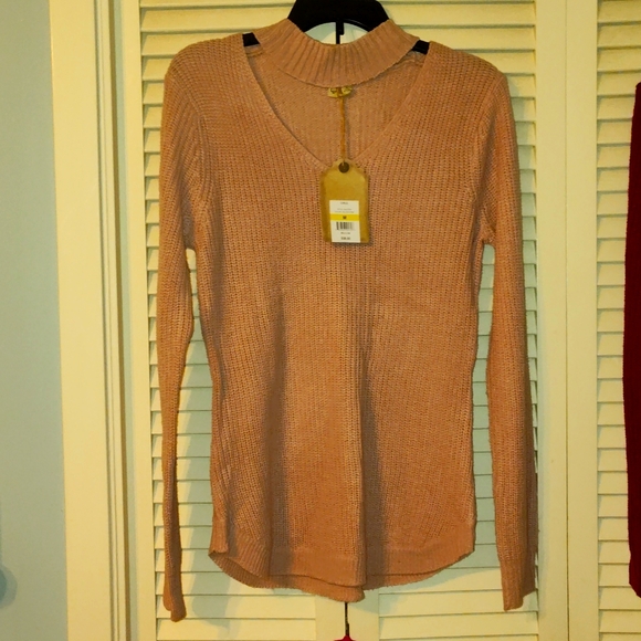 True Craft Sweaters - 💲5 for$15💲BNWT Mock neck True Craft mauve sweater.
